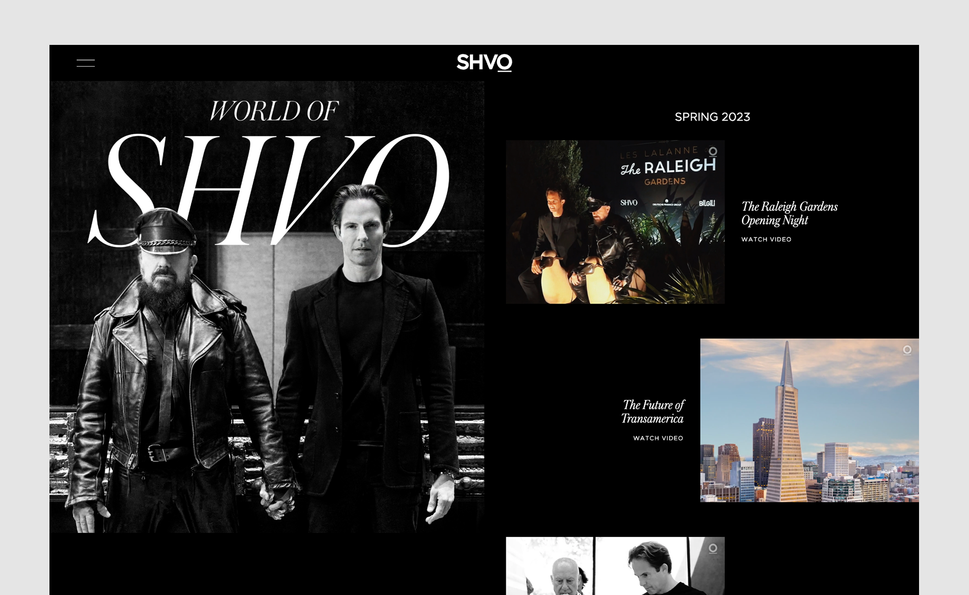 World of Shvo design